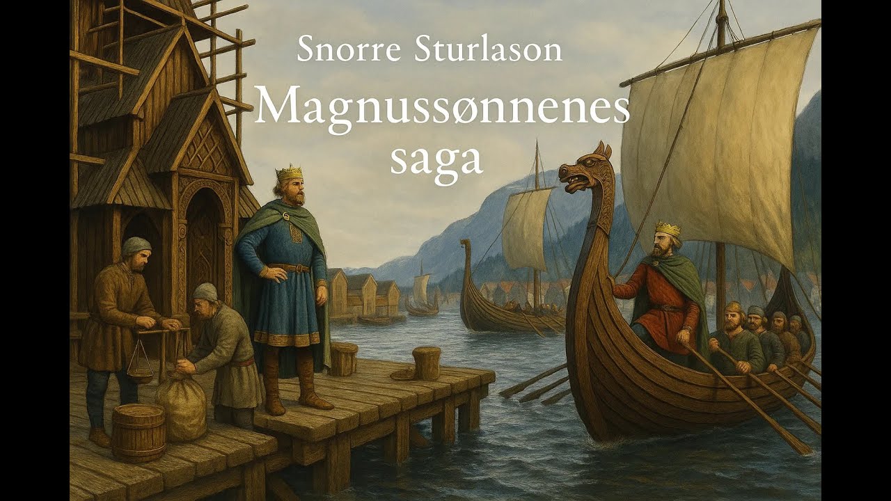 Magnussønnenes saga – Full lydbok (Snorre Sturlason)