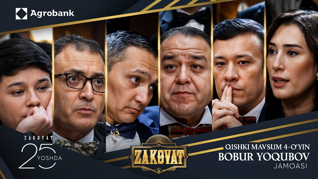 Zakovat | ❄️ Qishki Mavsum 4-O‘yini. Bobur Yoqubov Jamoasi!