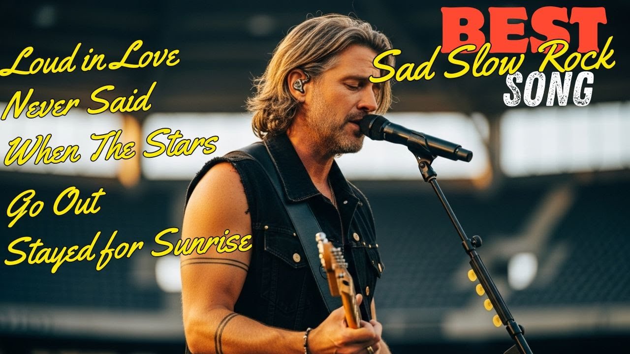 Emotional Slow Rock Ballads 💔 | 70s 80s 90s Rock Mix