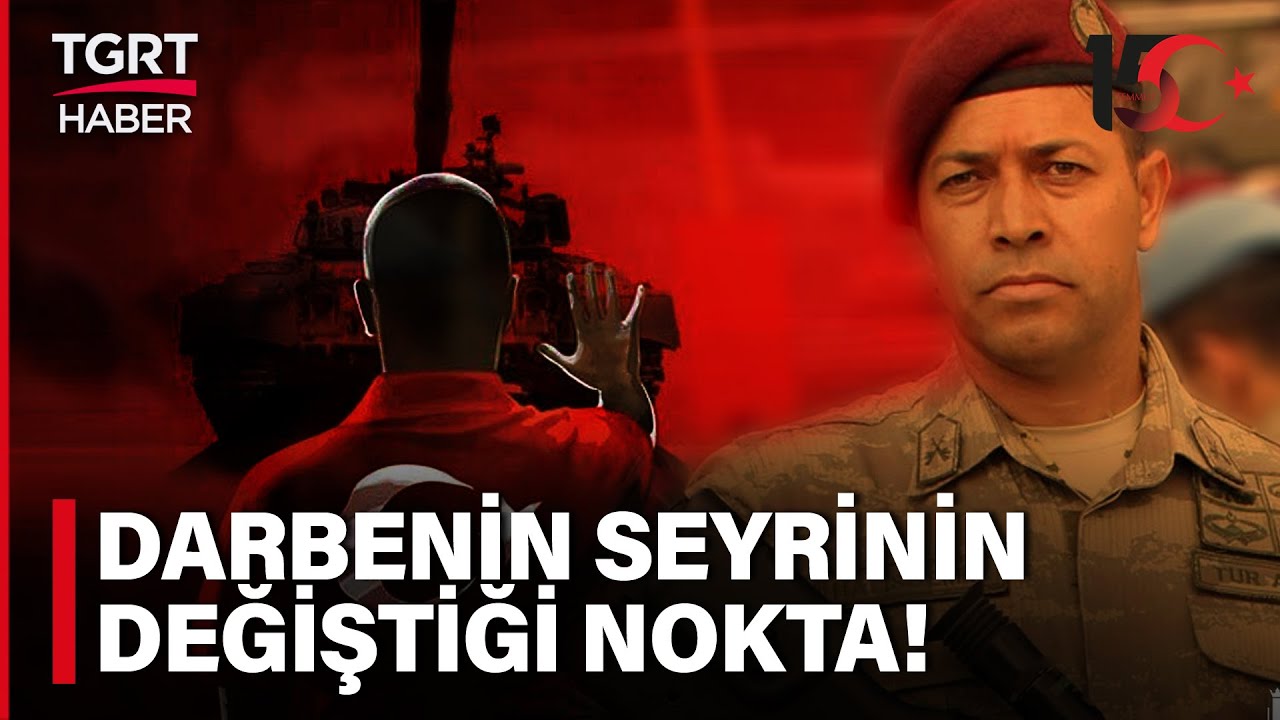 15 Temmuz'un Seyrini Değiştiren Kurşun! Ömer Halisdemir Canını Hiçe Saydı – TGRT Haber