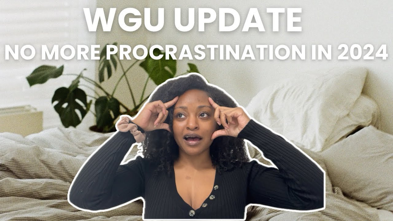 Finishing TWO classes in ONE WEEK | WGU MBA UPDATE + My Student Loan Hack