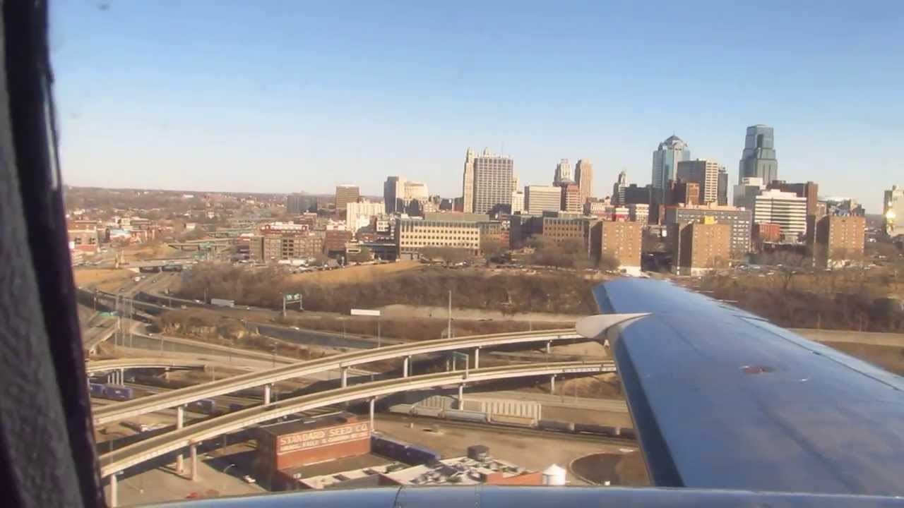 Landing at Kansas City's Downtown Airport