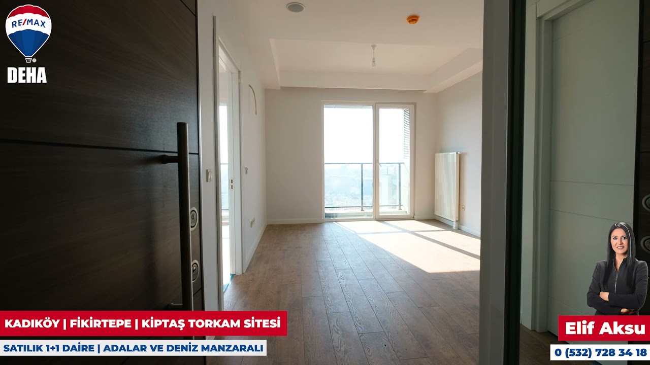 KADIKÖY FİKİRTEPE KİPTAŞ TORKAM SİTESİNDE 1+1 SATILIK DAİRE
