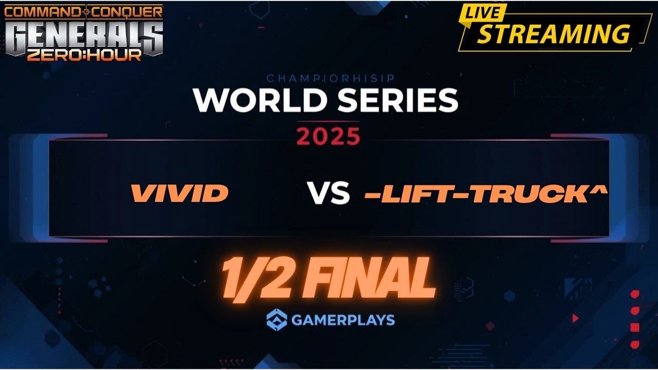 🔥Півфінал World Series 2025 | ViViD vs Lift-Truck | Generals Zero Hour BO13 🇺🇦 LIVE