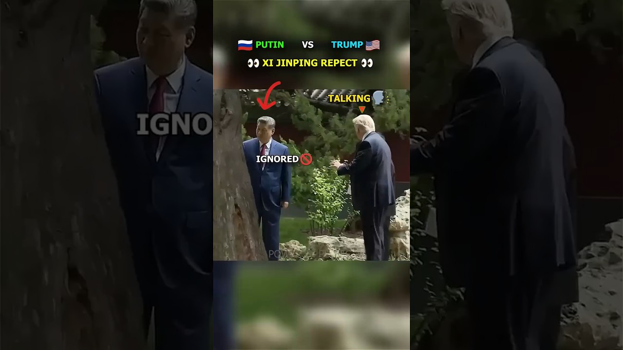 Putin vs Trump 👀 How Xi Jinping Respect for them😲