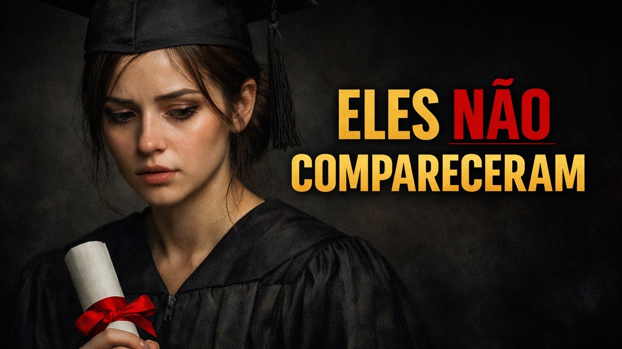 Meus pais ignoraram minha formatura — eu não discuti
