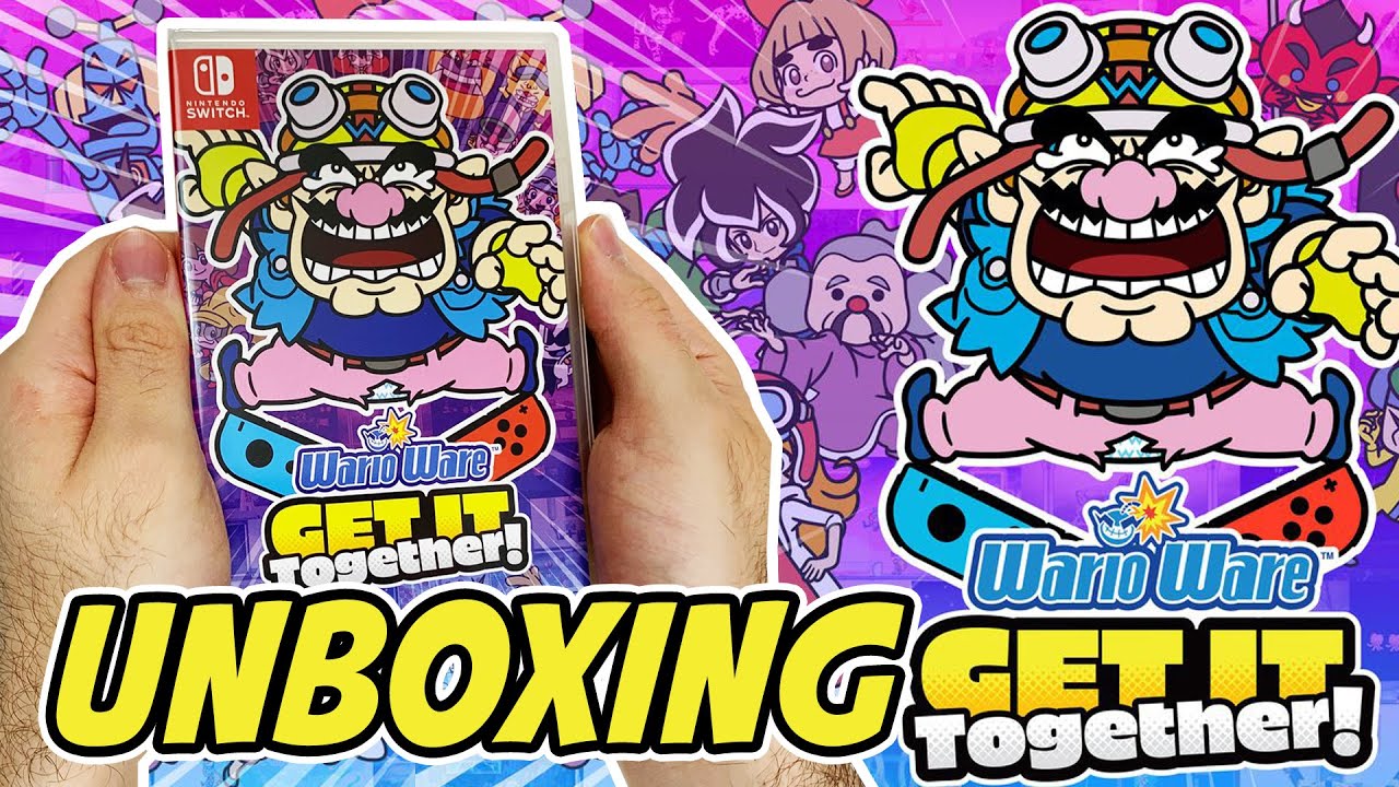 WarioWare Together!! (Nintendo Switch) Unboxing