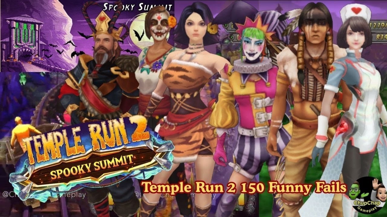 Temple Run 2 Spooky Summit 150 Funny Fails Temple Run 2 150 Funny Fails Spooky Summit Map Gameplay