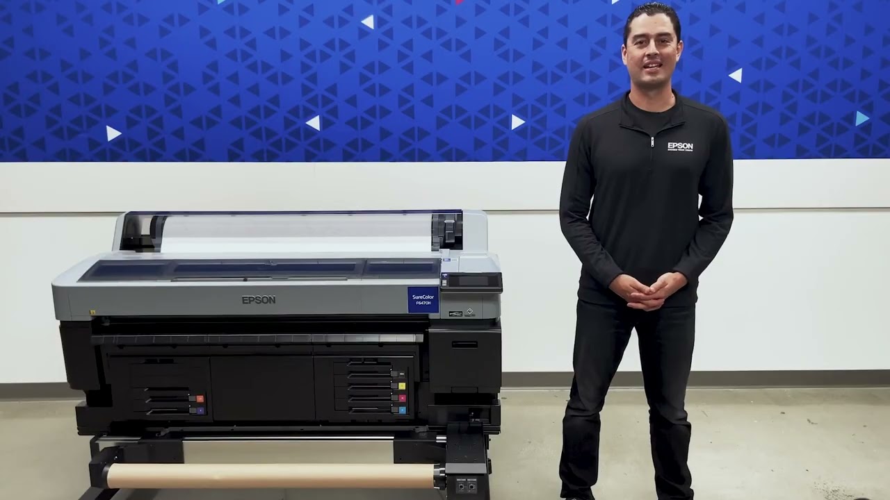 Epson SureColor F6470(H) Dye Sub Printer Intro