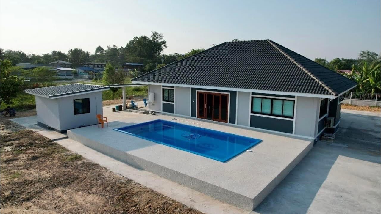 Days 226-229 House Build Udon Thani Thailand. Completed.