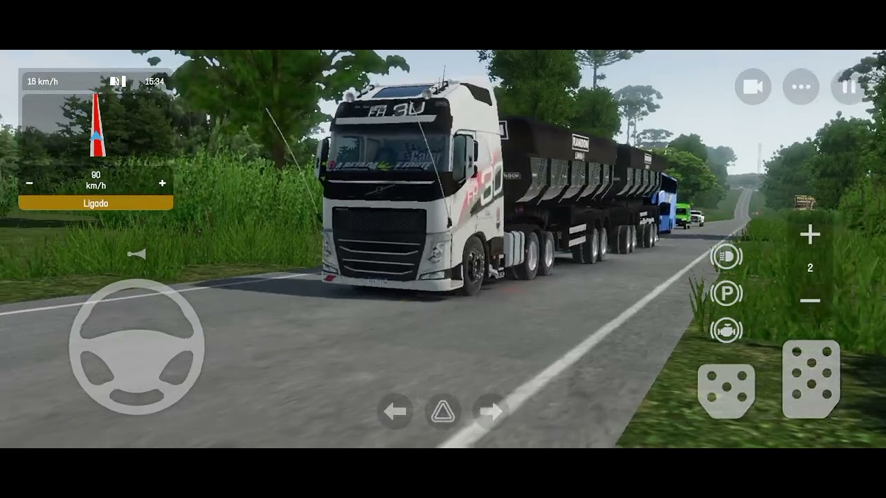 Primeiro vídeo do ano com ele 540 no rodo caçamba # um feliz ano novo pra vcs #global truck 