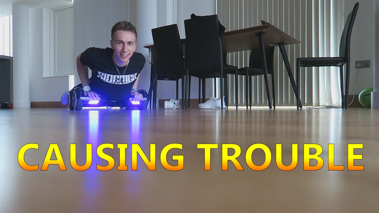 CAUSING TROUBLE!