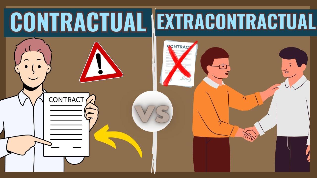 🔵 Responsabilidad Contractual y Extracontractual: TODO lo que debes SABER【con EJEMPLOS】