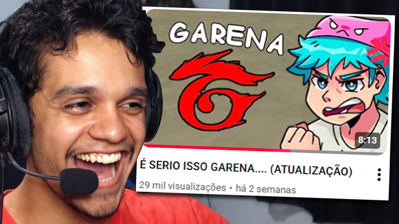 É SERIO ISSO GARENA.... (ATUALIZAÇÃO)