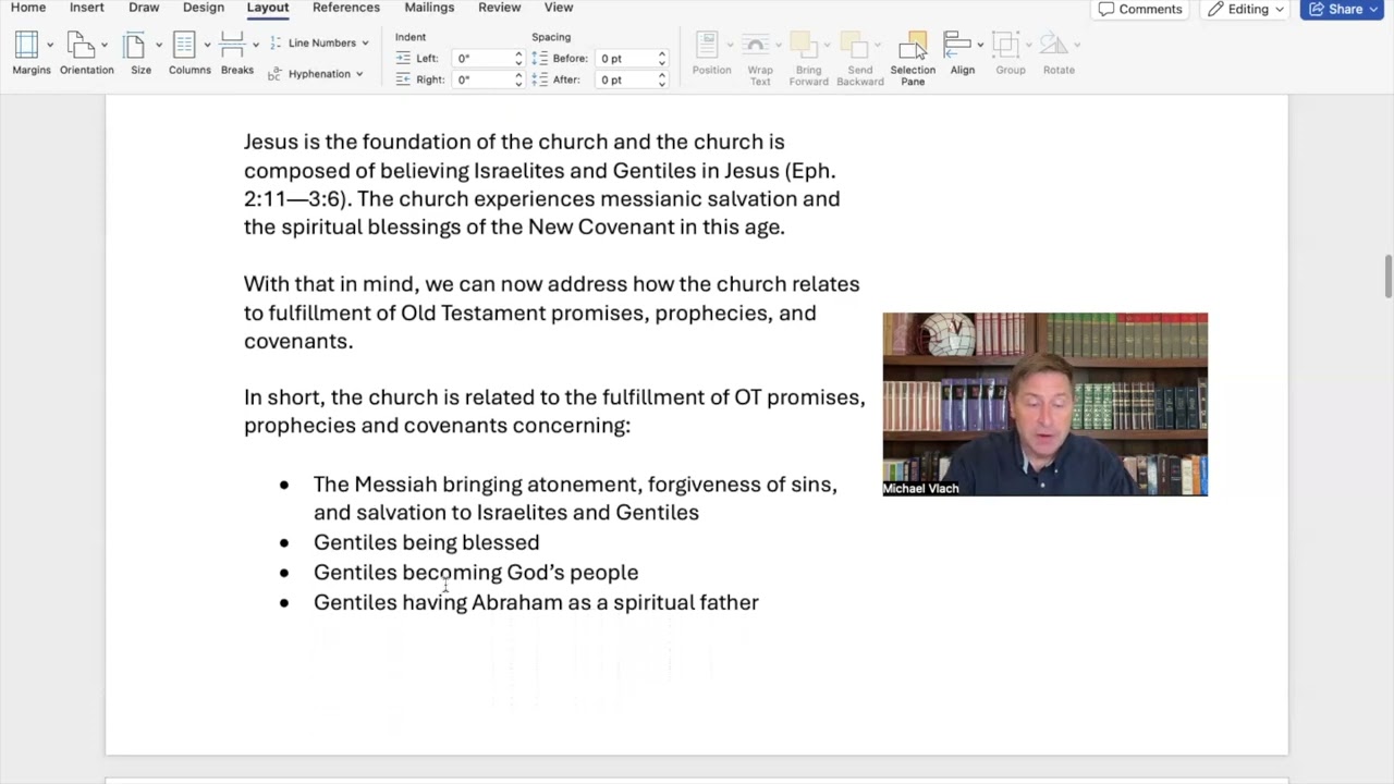 How is the Church Related to Old Testament Fulfillment?