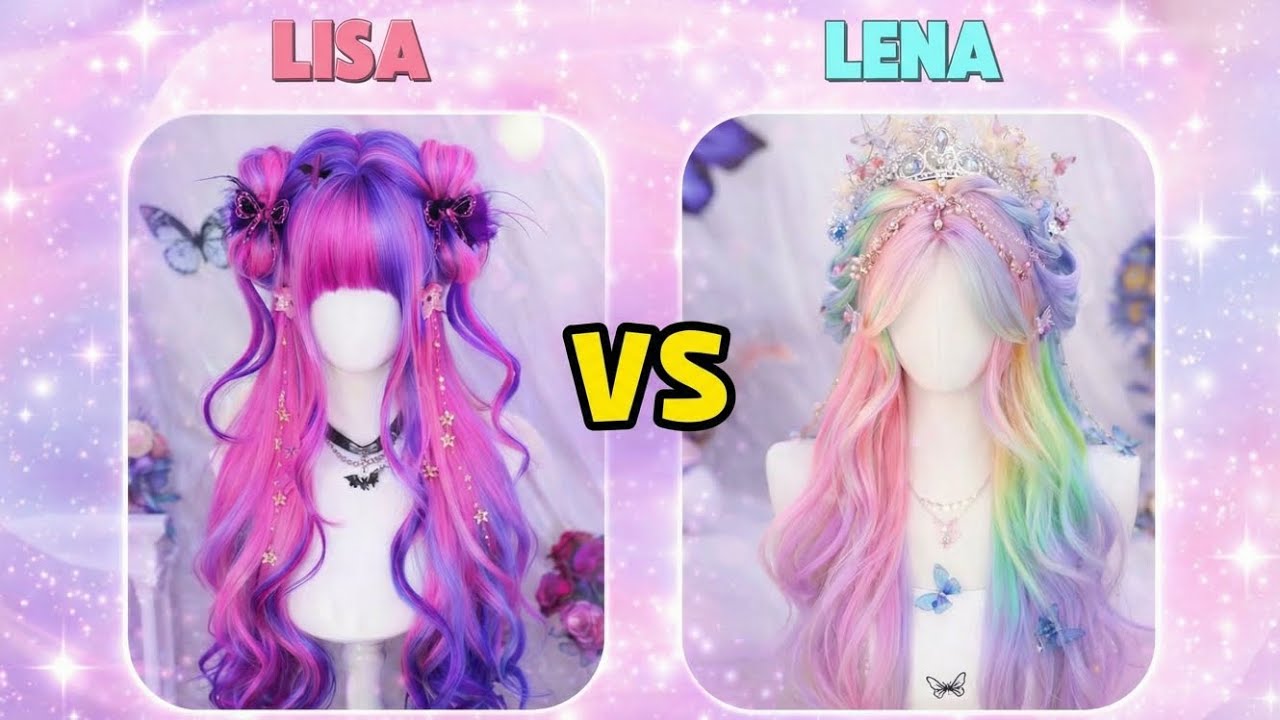 LISA or LENA? 💖 Choose Your Favorite | Pink Pick Quiz 