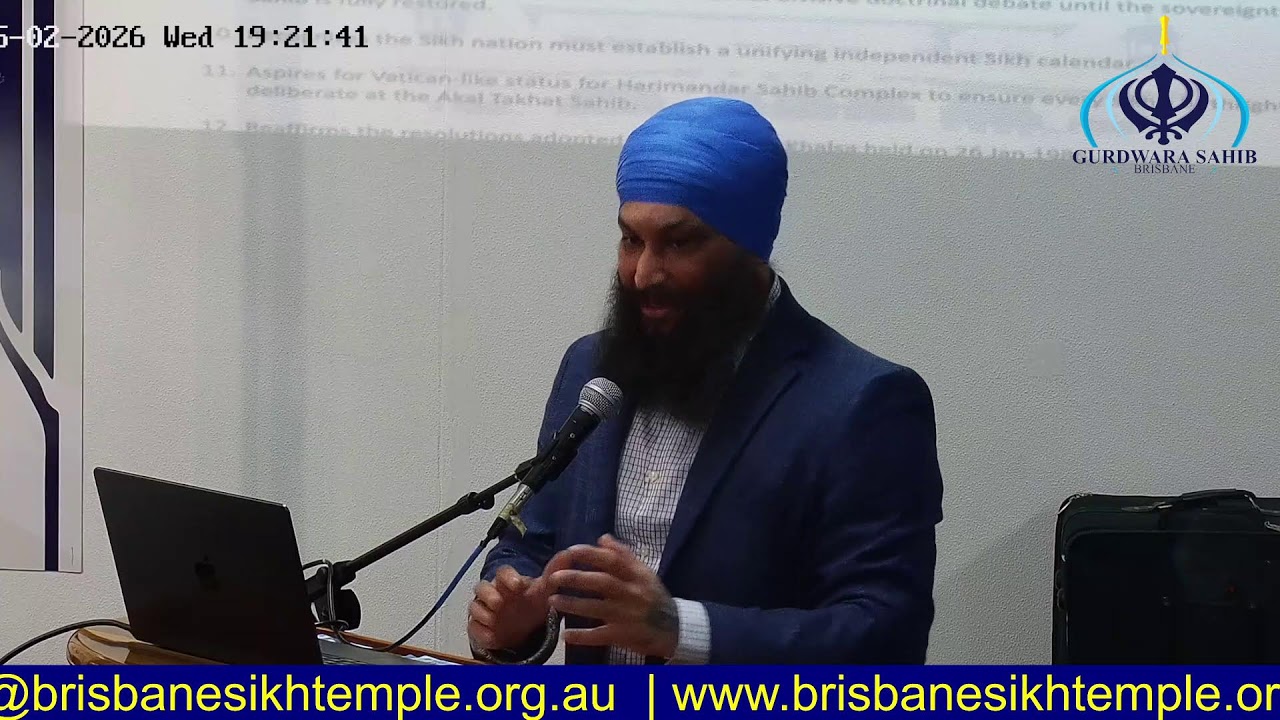 LIVE | Gurdwara Sahib Brisbane