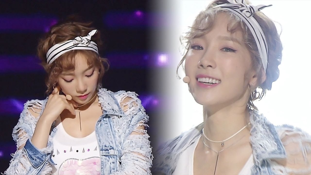 "Comeback Special" TAEYEON - Почему @ Популярная песня Inkigayo 20160703