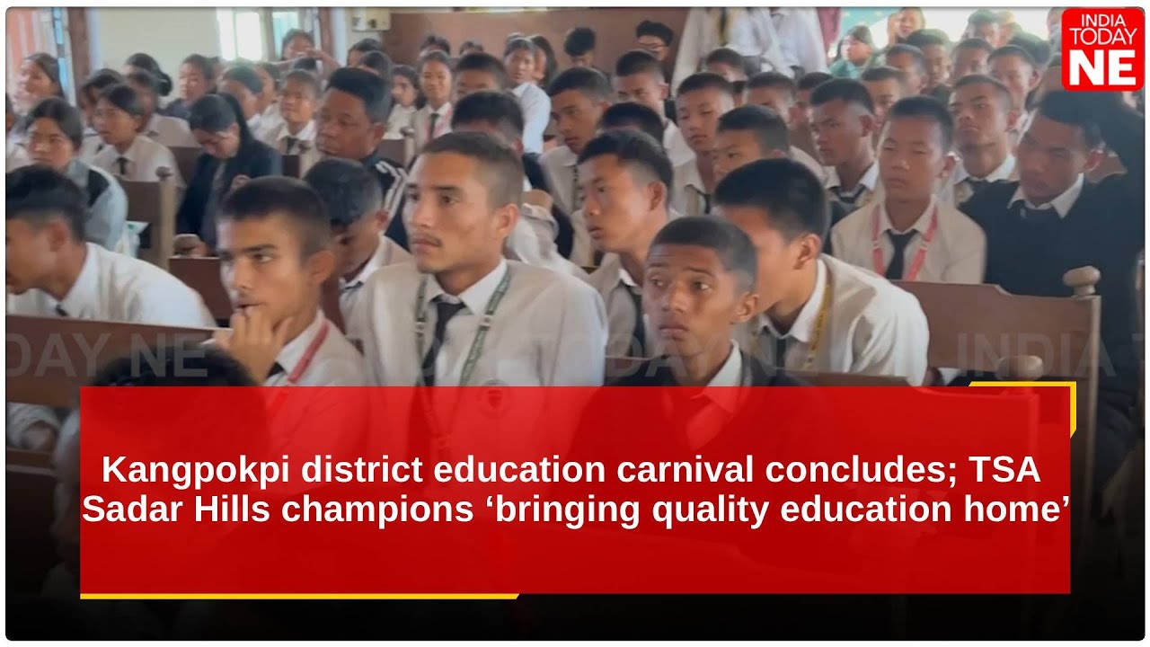 Manipur: Kangpokpi district education carnival concludes; TSA Sadar Hills champions