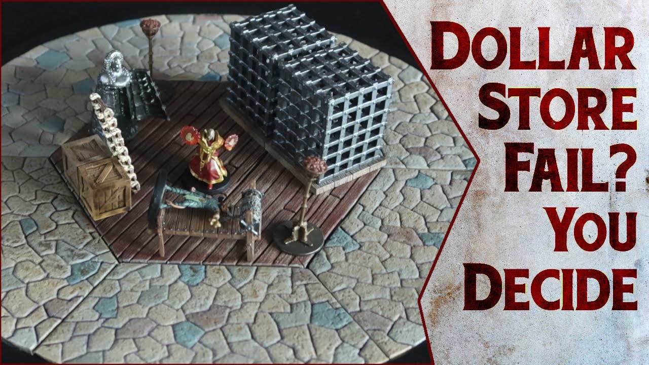 Craft Ultimate Dungeon Terrain From the Dollar Store