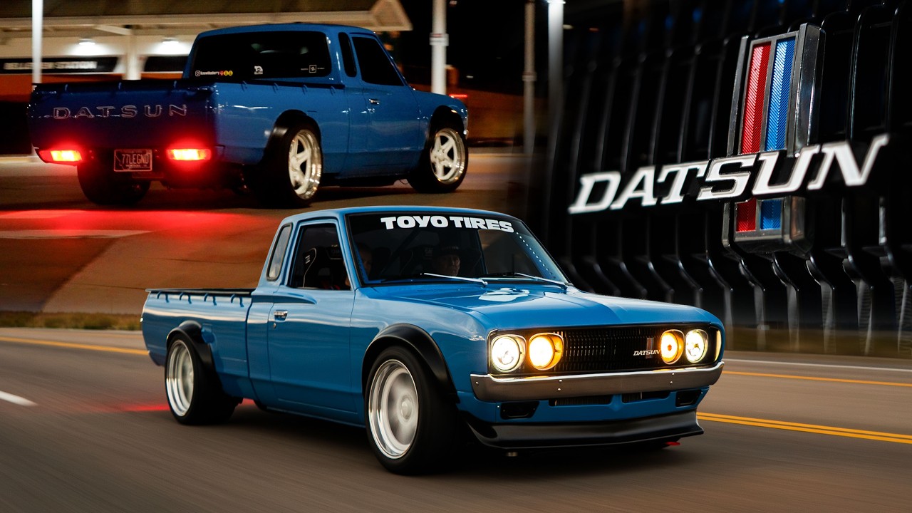 1977 Datsun 620 King-Cab Pickup | 4K