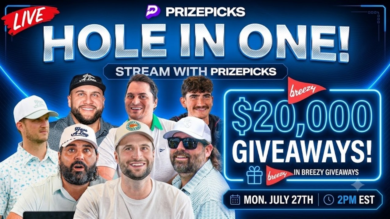 Hole in One Stream Presented by !Prizepicks How long will it last?