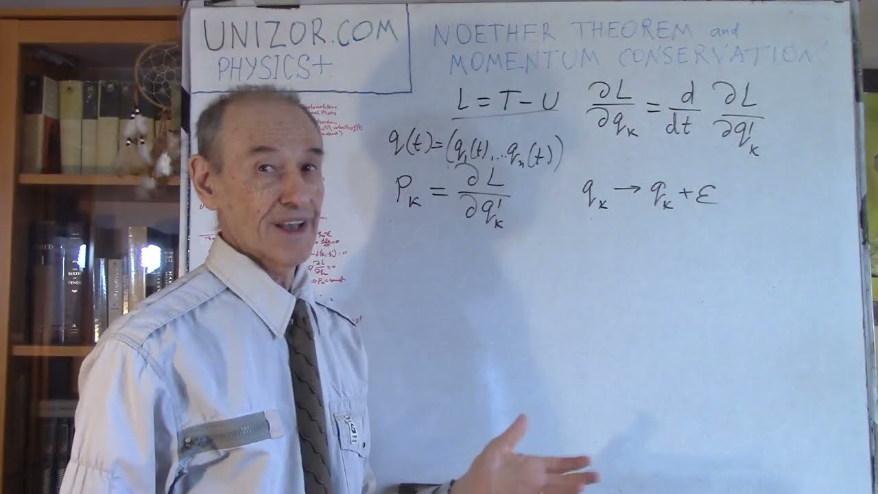 Physics+ Lagrangian, Noether and Momentum: UNIZOR.COM - Physics+ 4 All - Lagrangian