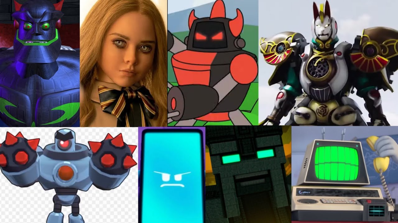 DEFEATS OF MY FAVORITE ROBOT/AI VILLAINS PART 4🤖🤖🤖🤖🤖🤖