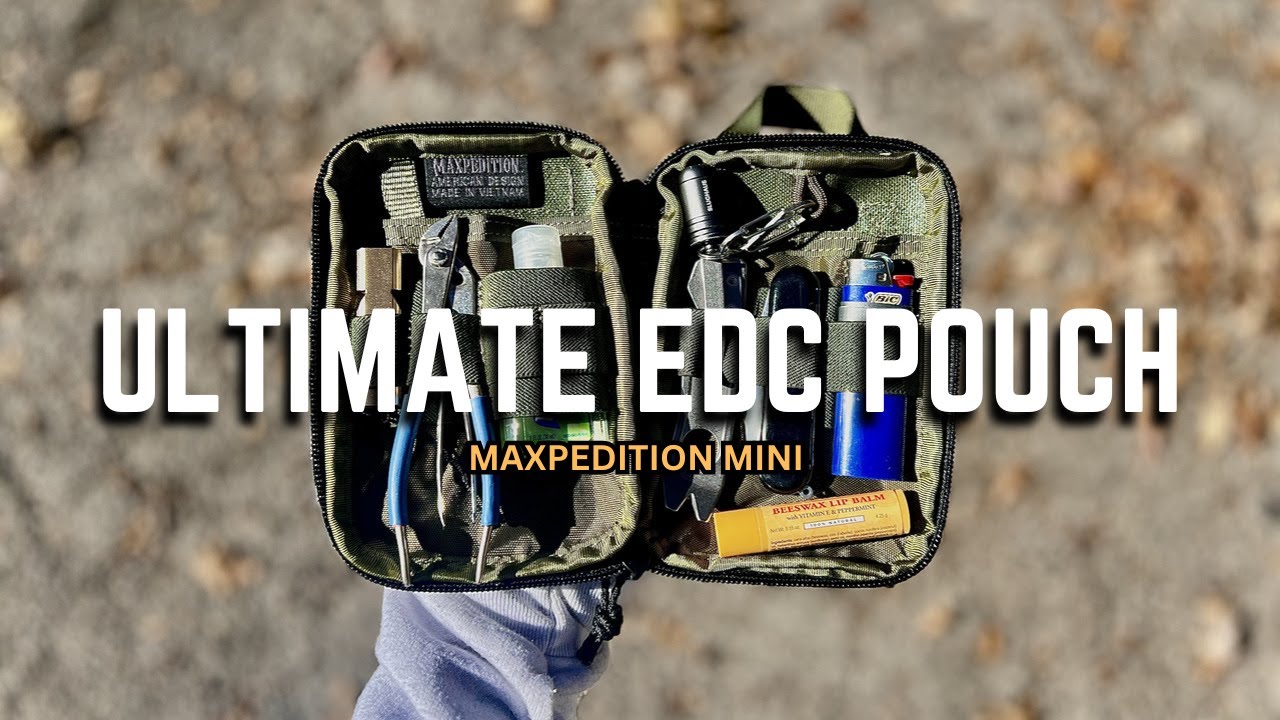 Ultimate EDC Pouch & Loadout |  Maxpedition Mini