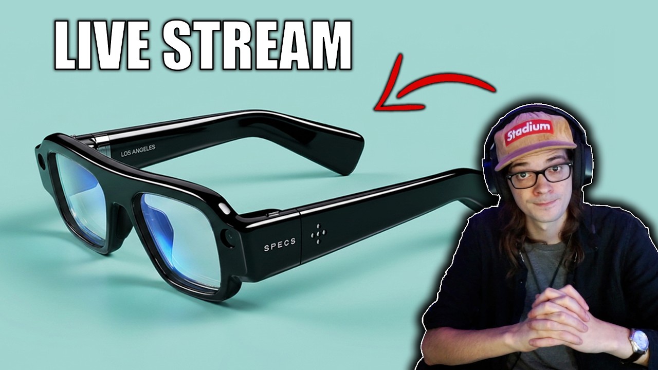 Реакция на НОВЫЕ Snap Specs В ПРЯМОМ ЭФИРЕ