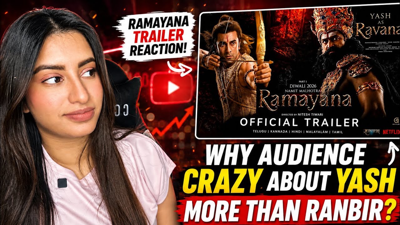 Ramayana Trailer Reaction 🔥 Yash vs Ranbir Who Has More Audience Craze?