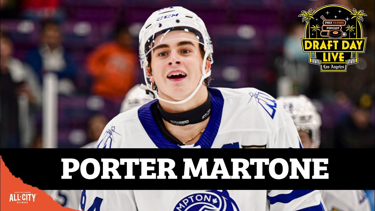 Porter Martone Would Bring STAR-LEVEL Potential To The Flyers | Prospect Profile