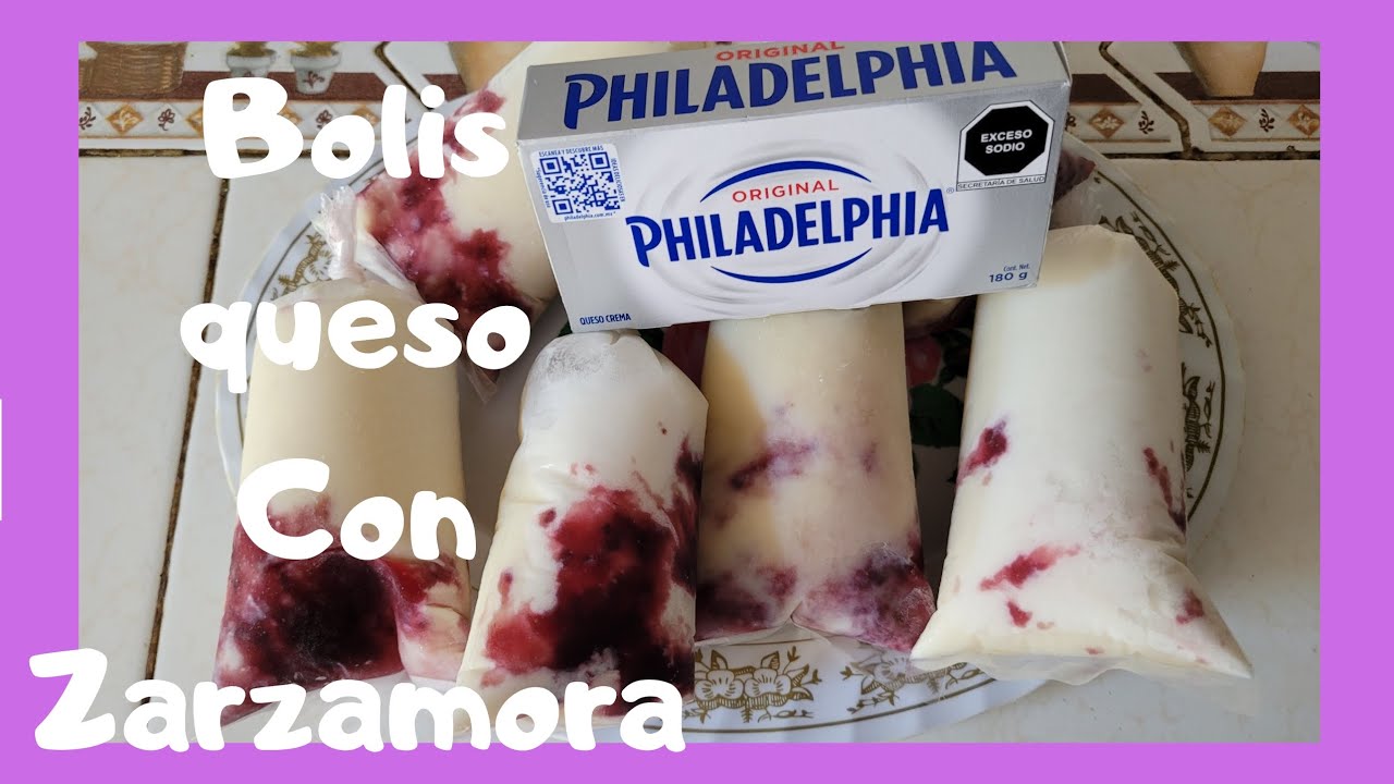 Bolis gourmet Queso con Zarzamora