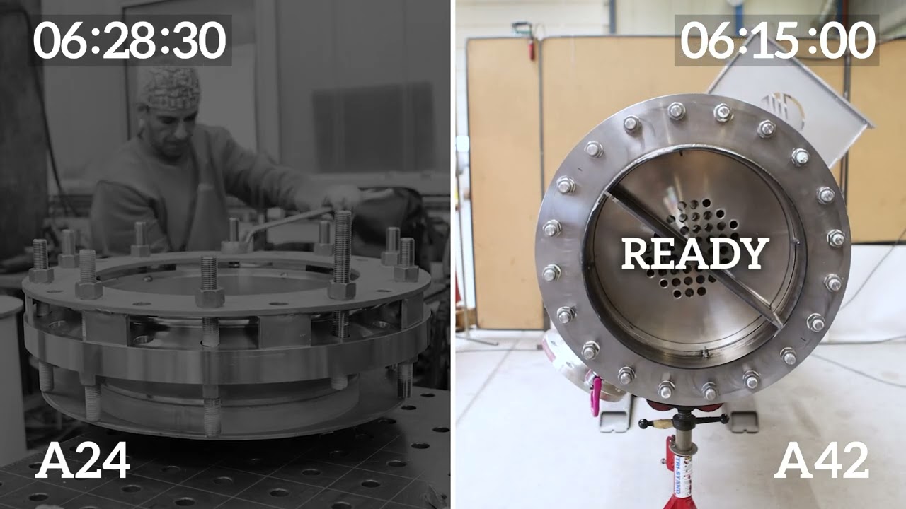 KLINGER Kempchen Schwei&szlig;ringdichtung A24 vs. A42