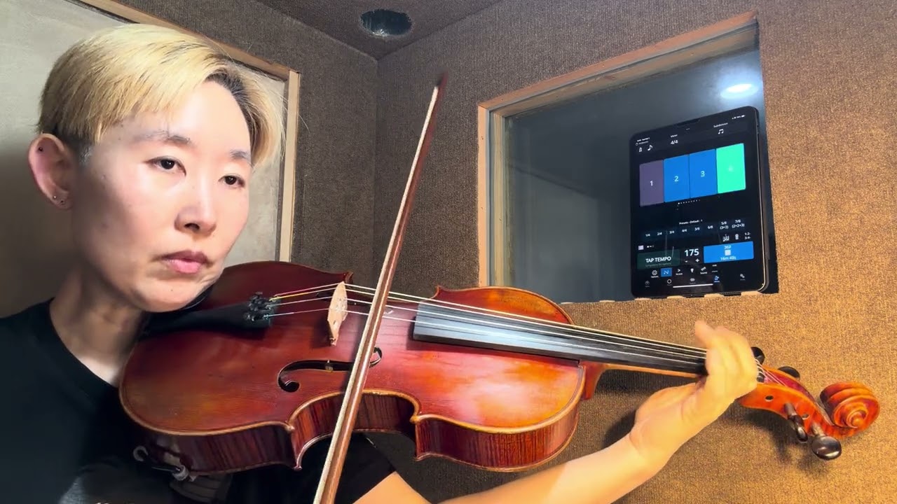(w4m1y2) beginner’s viola 직장인 초보 비올라 Telemann Concerto in G Major Double, mv 4, Viola I