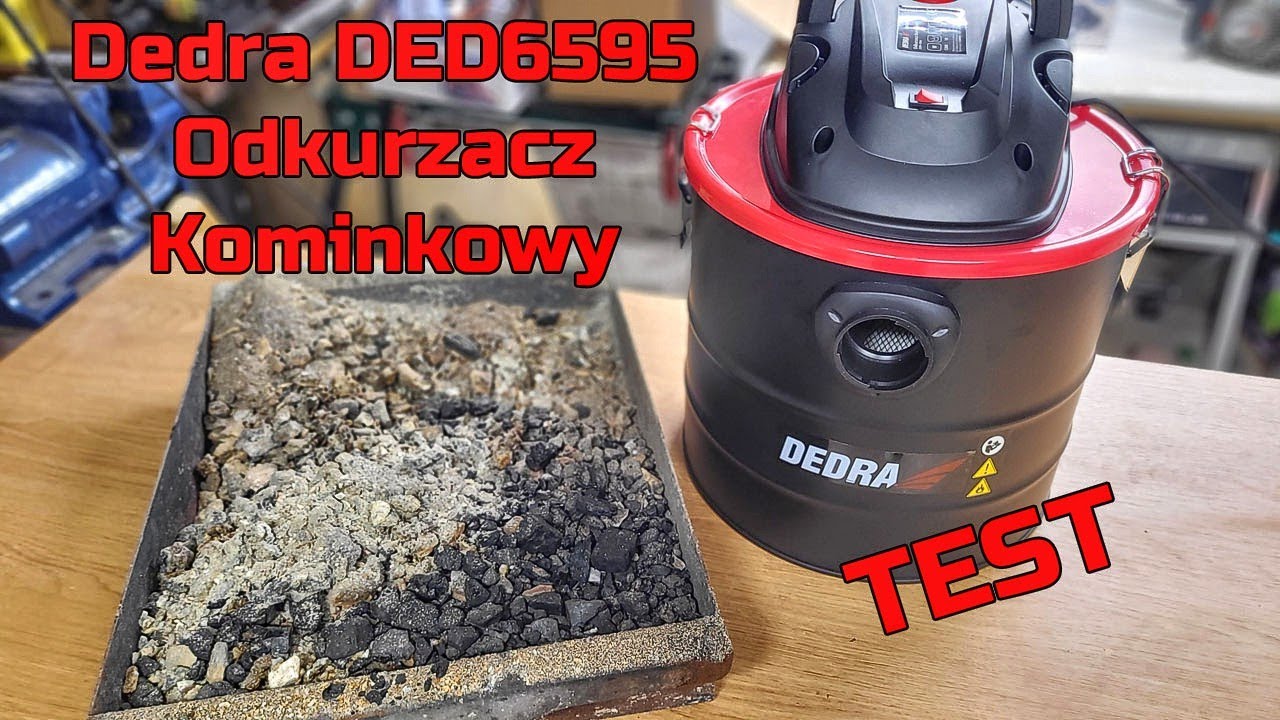 Odkurzacz Kominkowy Do Popiołu Dedra DED6595 - TEST