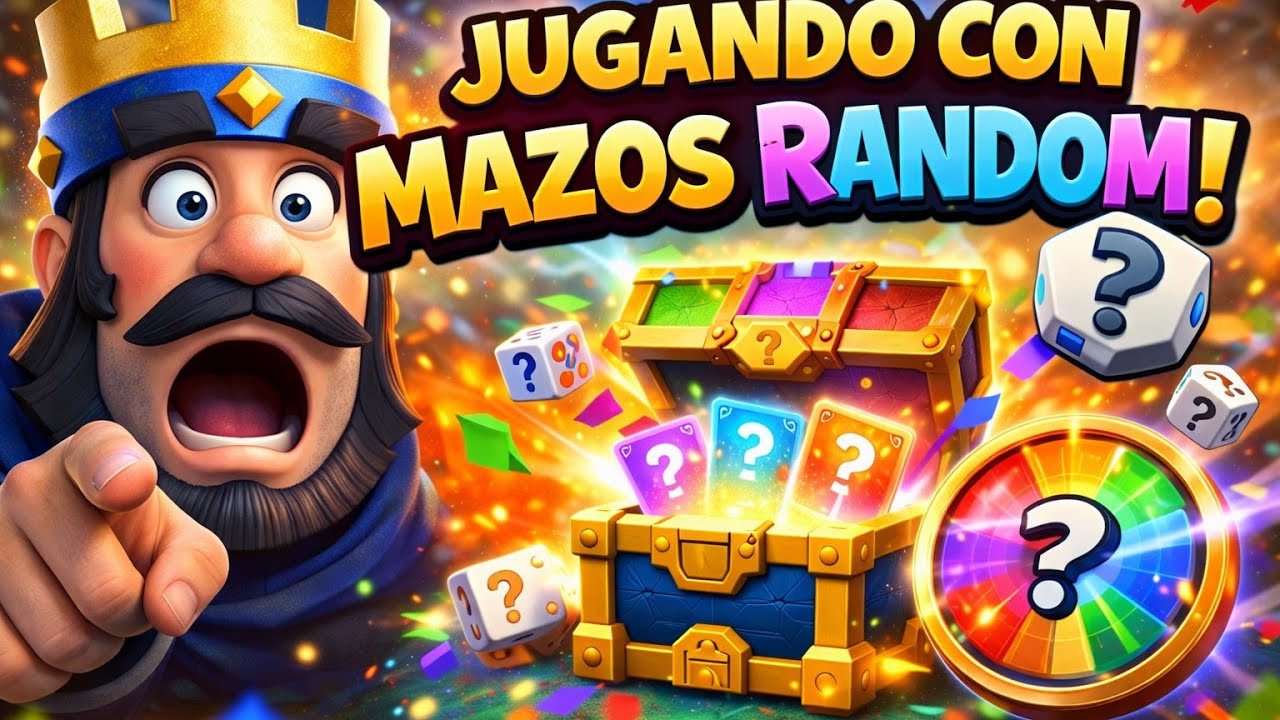 JUGANDO DESAFIO CON MAZOS RANDON (CLASH ROYALE)