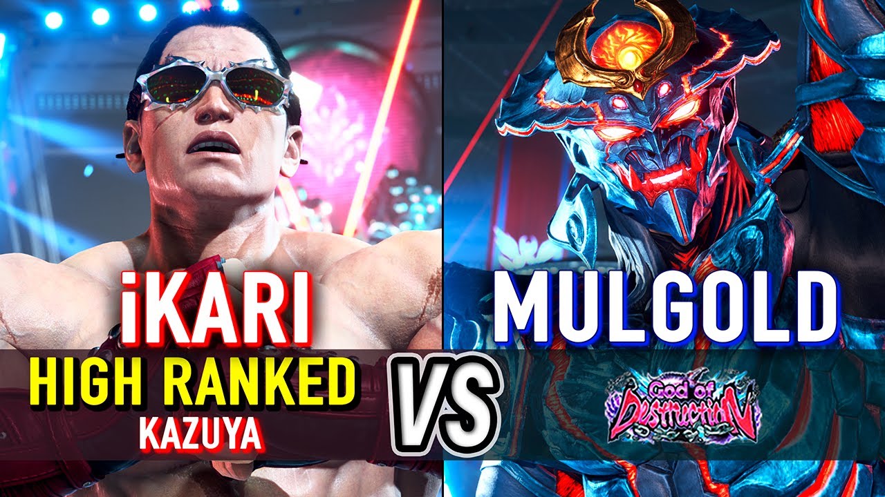 T8 🔥 iKARI (High Ranked Kazuya) vs MULGOLD (Yoshimitsu) 🔥 Tekken 8 High Level Gameplay