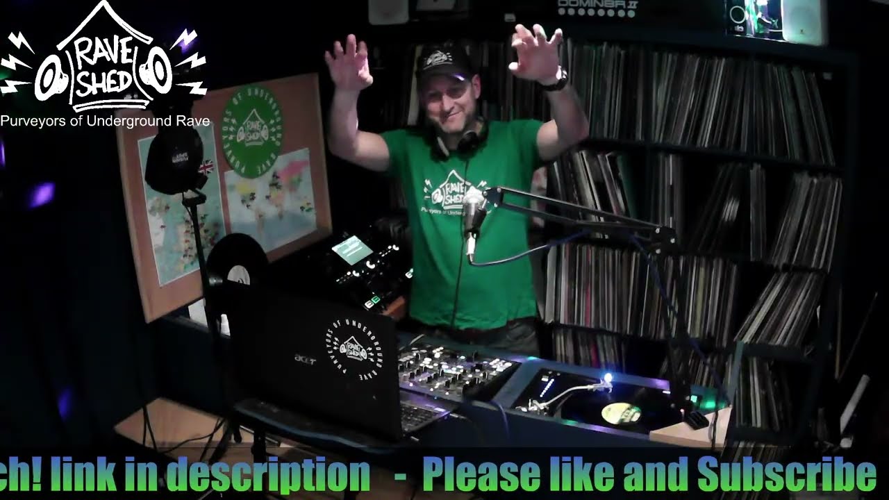 Rave shed 217 new/old vinyl to play plus more ravey stuff