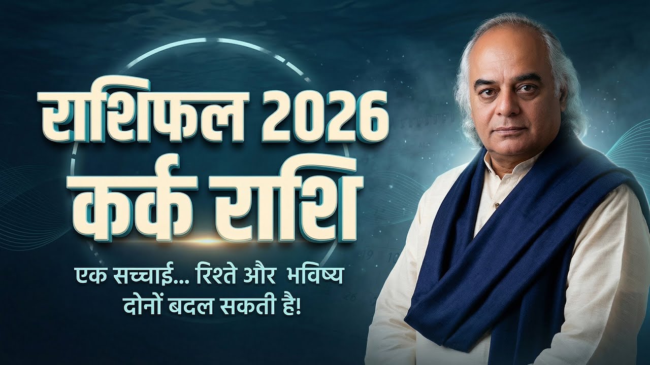 Kark Rashi (Cancer) Rashifal 2026 – Family, Career aur Emotional Life Prediction | Pt. Ajai Bhambi