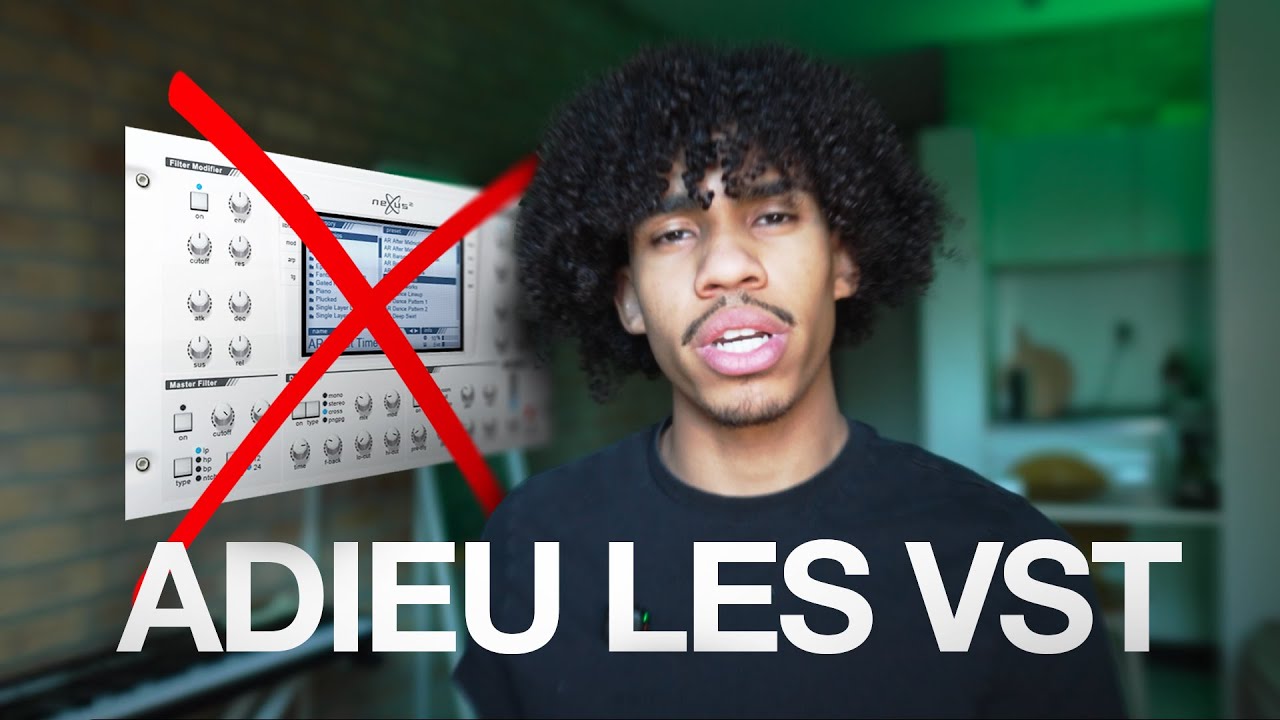 J'ai remplacé mes VST par ma propre voix