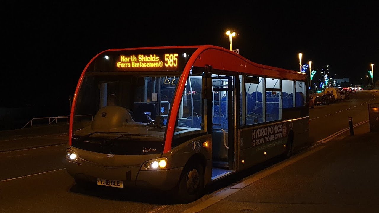 FLAT OUT: Journey on Route 558 | YJ18DLE - Gateshead Central: Optare Solo SR M925