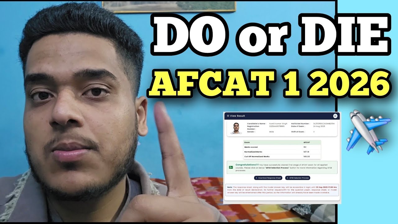 Next 25 DAYS you have to be Ghost 💀 | AFCAT 1 2026 Last Pushhh 💪 