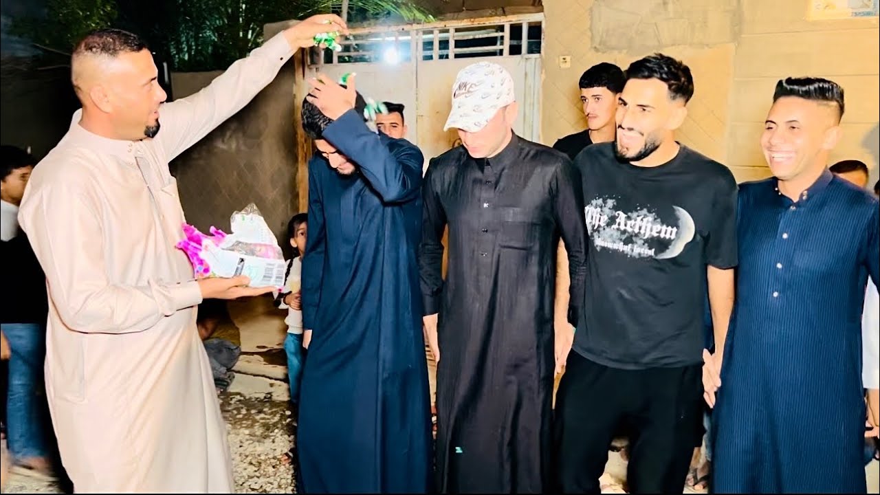 شاهد شلون 🫵يطشون جكليت🍬فوك دباجة🔥الفنان بحرالصميدعي🎤عرس احمدسلوم الصباحي2025حفلات الدوز العصرية💯