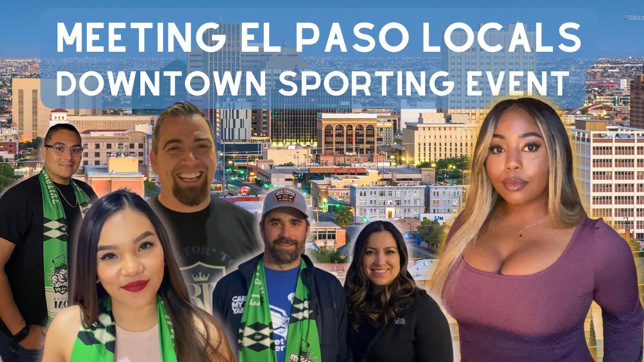 Meeting Locals at Locomotives Soccer Game in Downtown El Paso Texas Chihuahua Stadium