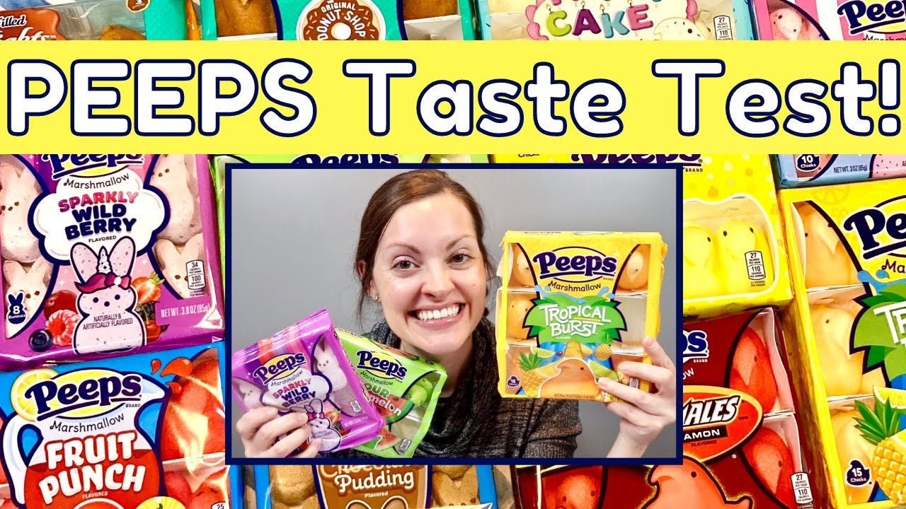 Ultimate Peeps Taste Test | Peeps Flavor Review 2022