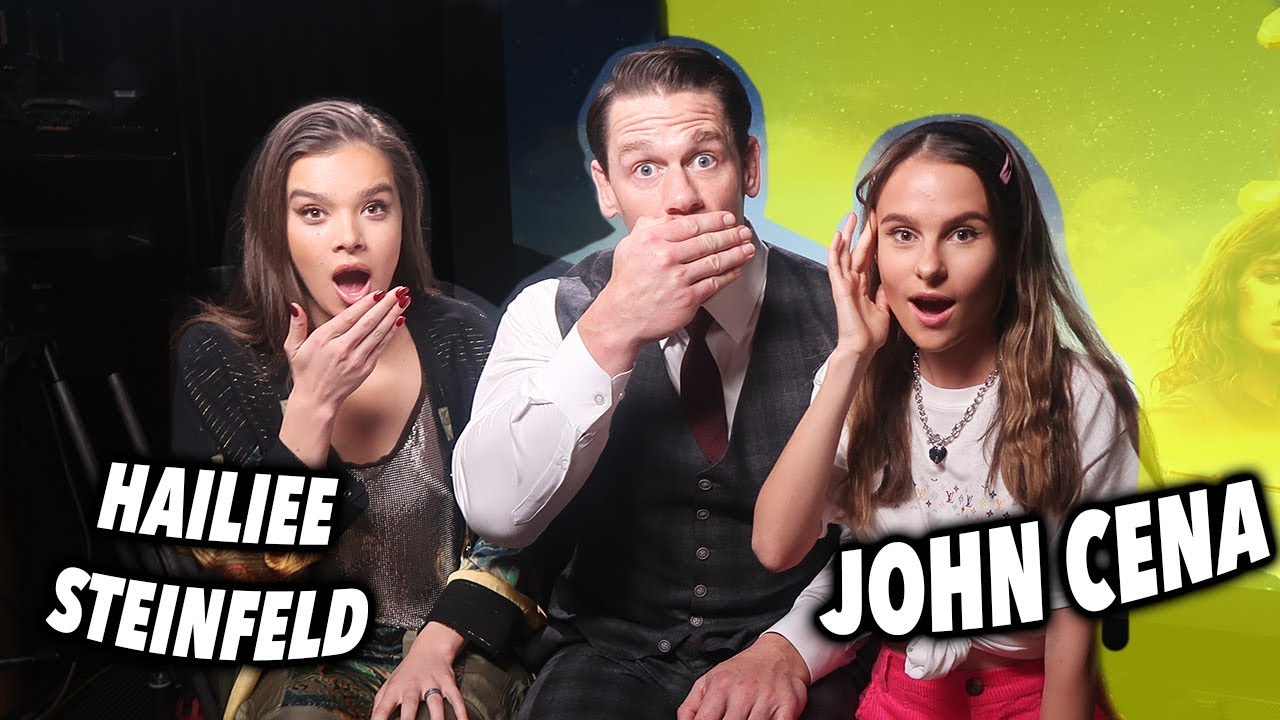 JOHN CENA & HAILEE STEINFELD PLAY WHO'S MOST LIKELY TO! BumbleBee Movie Interview / Lovevie