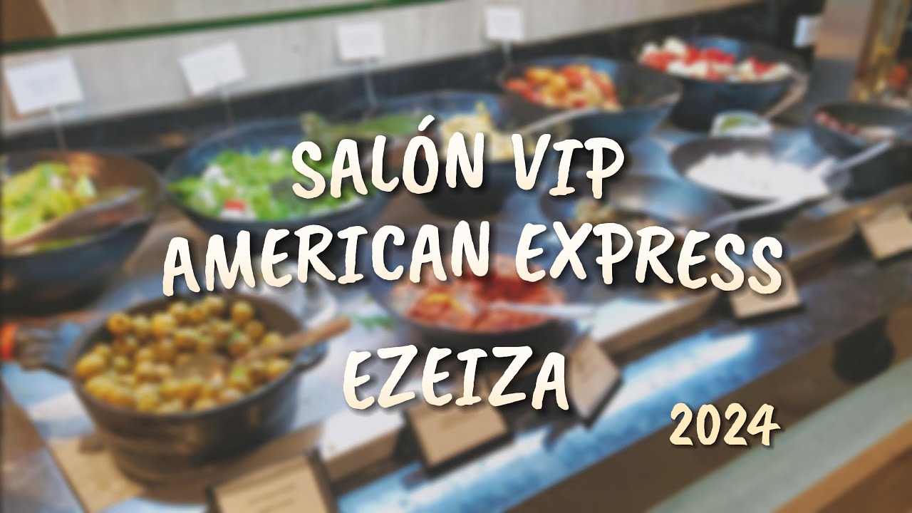 NUEVO salón VIP de AMEX en Ezeiza - Tour 360 y cómo usarlo
