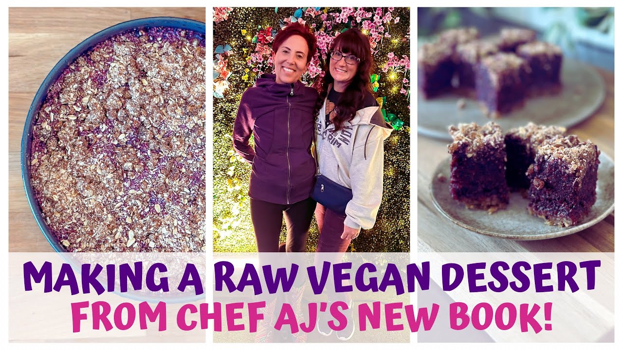Berried Treasures Recipe with Chef AJ and her NEW Vegan Dessert Book: Sweet Indulgence