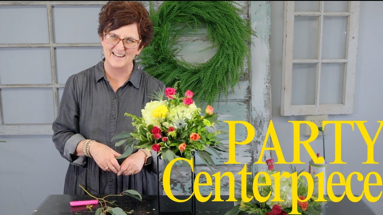 Arranging a PRETTY Party Centerpiece!!
